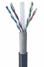 Неекранований мережевий кабель CAT6, AWG23, 305 м Cablexpert UPC-6004-SO-OUT - MegaLavka