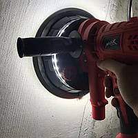 Машинка для шліфування шпаклівки, Машинка для затирання шпаклівки 1500 Вт/180 мм MAX (Польща), PRM