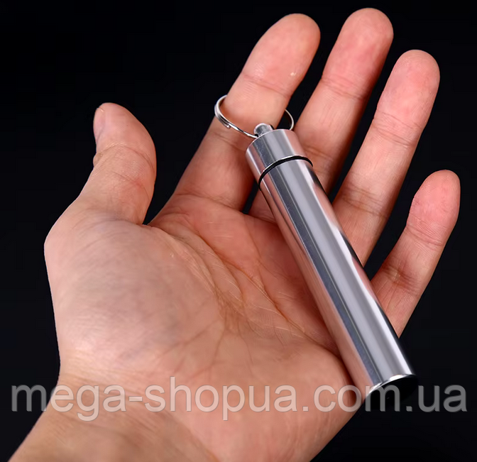 Капсула-таблетниця брелок контейнер схованок герметичний водонепроникний Capsule L MNT87 для ключів