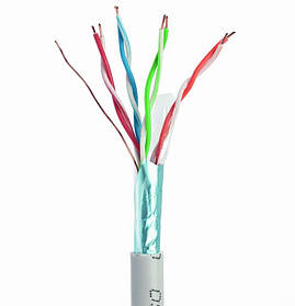 Екранований мережевий кабель CAT5e, 100 м Cablexpert FPC-5004E-SO/100C - MegaLavka