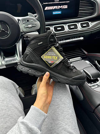 Зимові Чоловічі Кросівки Salomon Quest 4D GTX Forces 2 EN High / Саломон Квест 4Д ГТХ Форсіз 2 Високі Чорні, фото 1