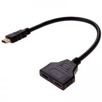 HDMI в 2x HDMI спліттер Y кабель з 2 HDMI на 1