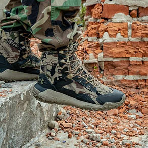 Зимові Чоловічі Кросівки Under Armour Hovr Dawn WP Boots Camo Khaki / Андер Армор Ховр Дан ВП Бутс Камо Хакі, фото 1