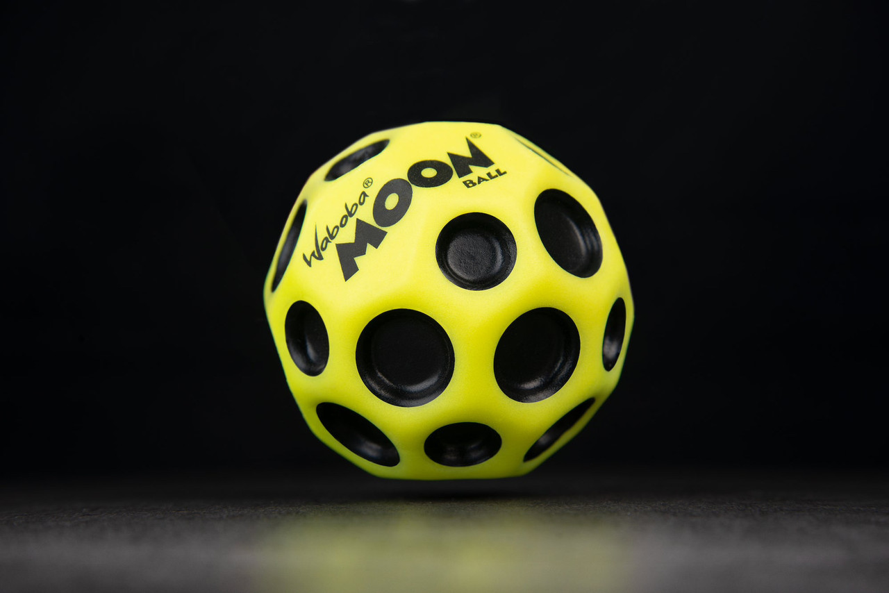 М'ячик-стрибунчик Moon Ball жовтий Waboba, фото 1