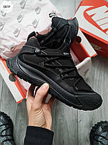Зимові Чоловічі Кросівки Nike ACG Terra Antarktik Gore-Tex Low / Найк АСГ Терра Антарктик Низькі Чорні, фото 4