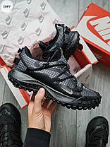 Зимові Чоловічі Кросівки Nike ACG Mountain Fly Low Gore-Tex / Найк АСГ Маунтін Флай Гор Текс Низькі Чорні, фото 4