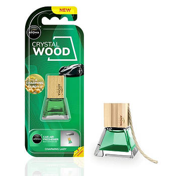 Ароматизатор Aroma Car Crystal Wood Чарівна леді