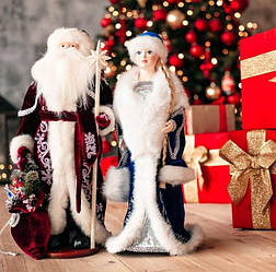 Діди Морози та Снігуроньки під ялинку