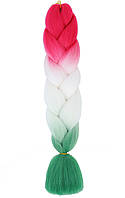 КАНЕКАЛОН 60см. 100гр. Омбре3 "Jumbo braid"