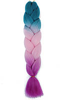 КАНЕКАЛОН 60см. 100гр. Омбре3 "Jumbo braid"