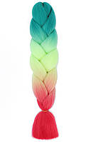 КАНЕКАЛОН 60см. 100гр. Омбре3 "Jumbo braid"