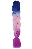 КАНЕКАЛОН 60см. 100гр. Омбре3 "Jumbo braid"