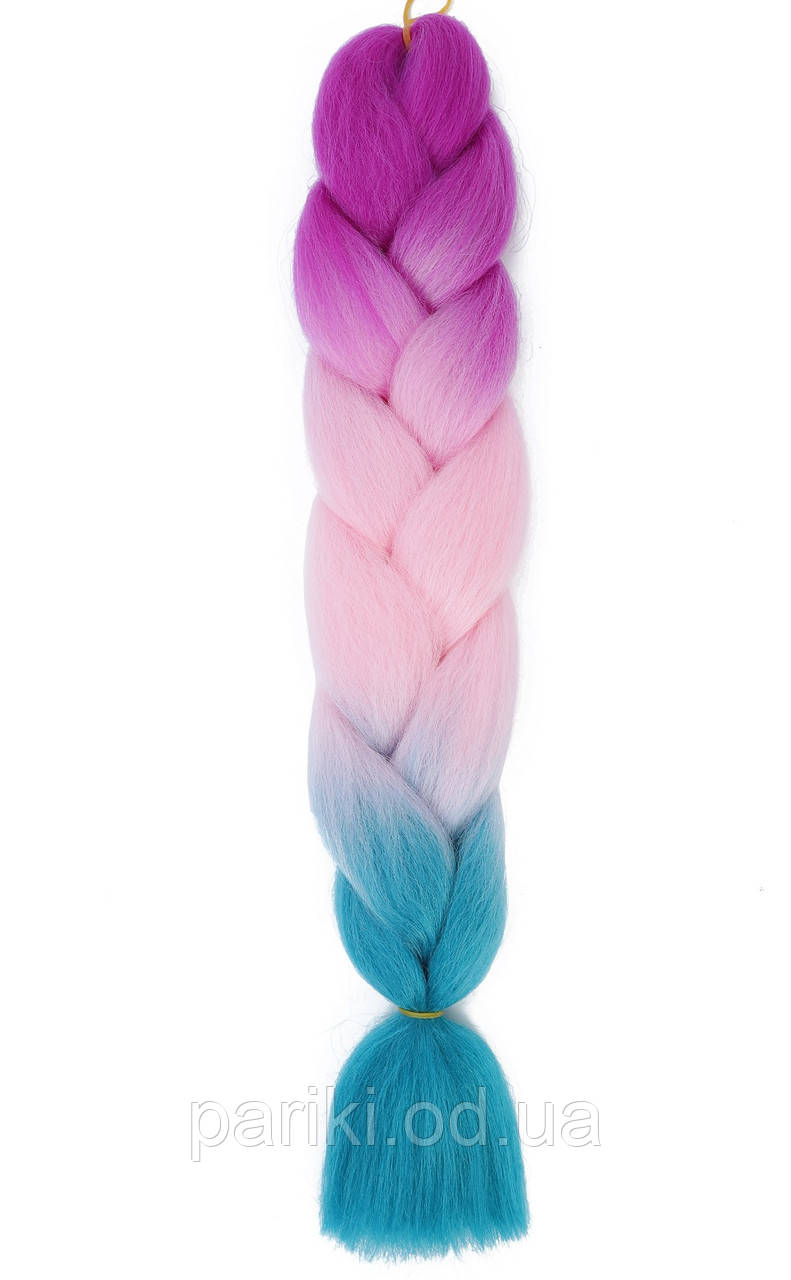 КАНЕКАЛОН 60см. 100гр. Омбре3  "Jumbo braid"