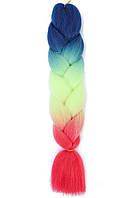 КАНЕКАЛОН 60см. 100гр. Омбре3 "Jumbo braid"