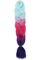 КАНЕКАЛОН 60см. 100гр. Омбре3 "Jumbo braid"