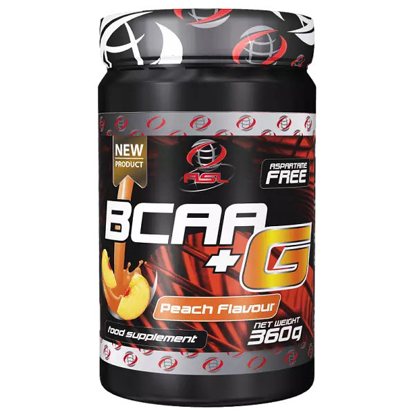 Амінокислоти AllSports Labs BCAA+G 360 gr (peach)