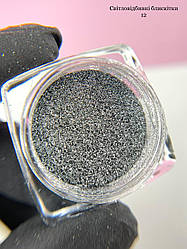 Світловідбиваюча  присипка - блиск Diamond Powder для дизайну нігтів №12