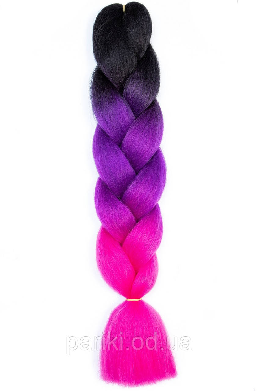 КАНЕКАЛОН 60см. 100гр. Омбре3  "Jumbo braid"