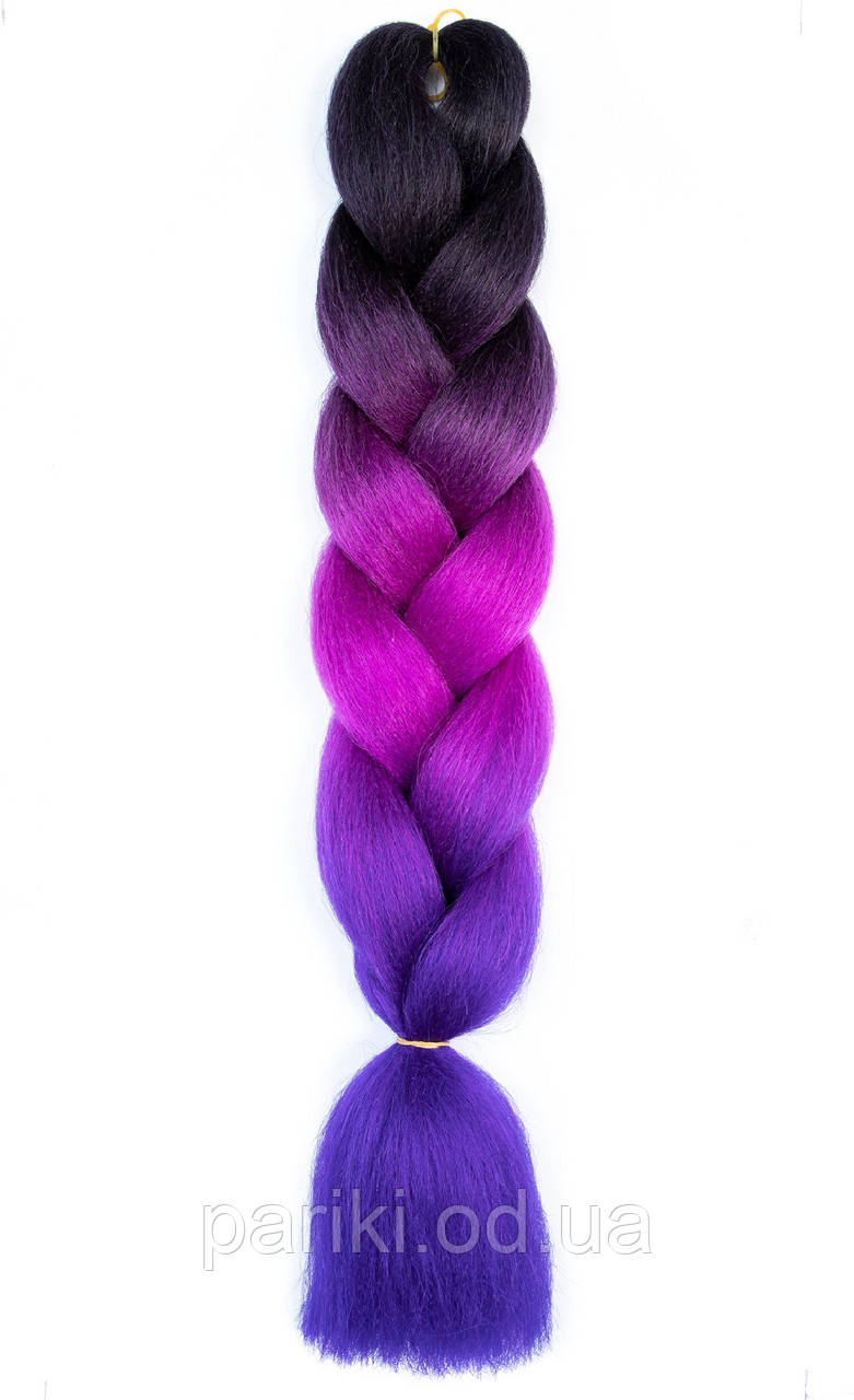 КАНЕКАЛОН 60см. 100гр. Омбре3  "Jumbo braid"