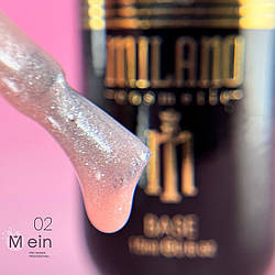 Рідкий полігель Milano No02 із шимером, 15 мл