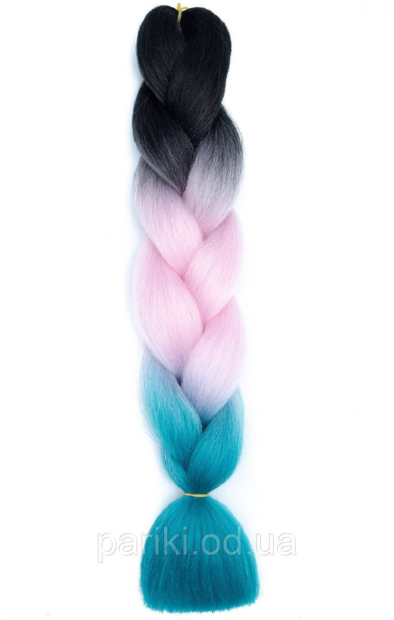 КАНЕКАЛОН 60см. 100гр. Омбре3  "Jumbo braid"