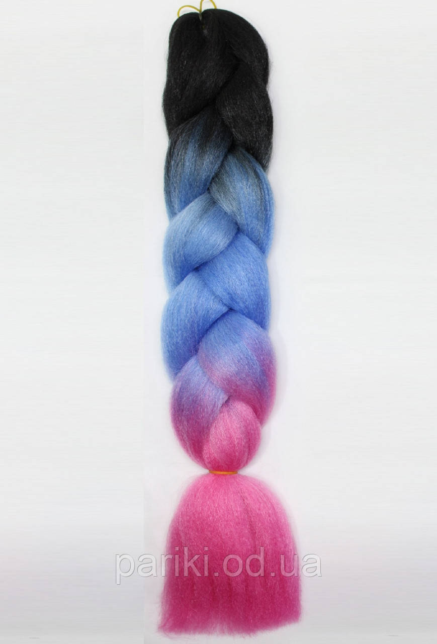 КАНЕКАЛОН 60см. 100гр. Омбре3  "Jumbo braid"