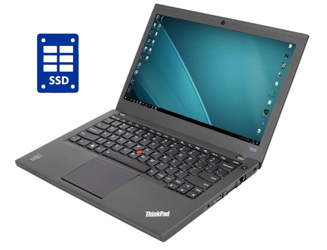 Нетбук Lenovo ThinkPad X240/ 12.5" (1366x768)/ Core i5-4300U/ 8 GB RAM/ 128 GB SSD/ HD 4400/ Дві АКБ