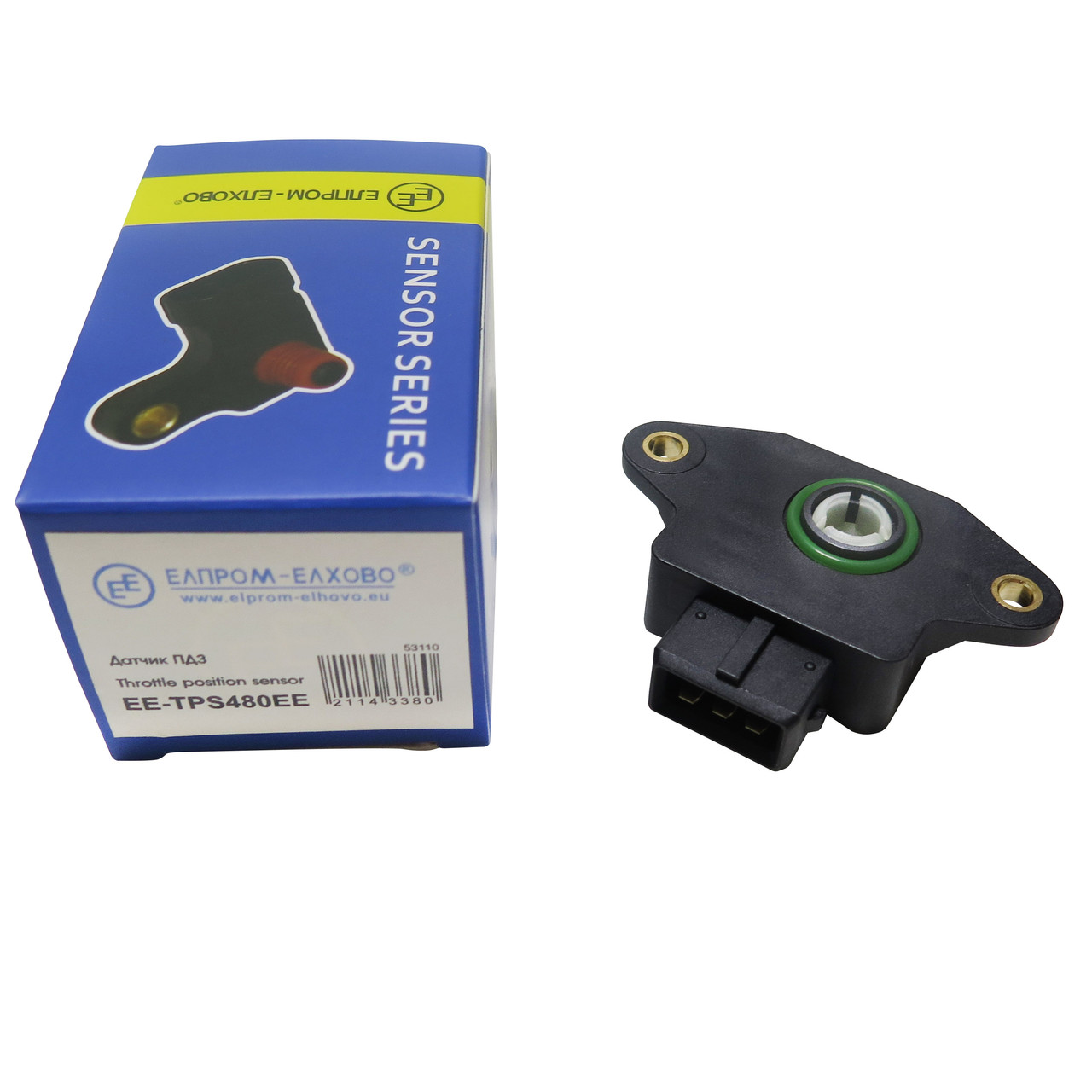Датчик положення дросельної заслінки Амулет Elprom-Elhovo Болгарія 480EE-1008051