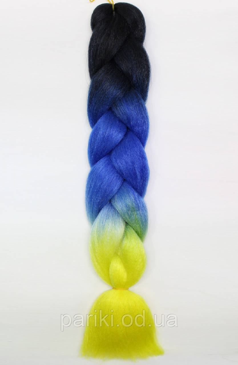 КАНЕКАЛОН 60см. 100гр. Омбре3  "Jumbo braid"