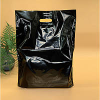 Пакет банан АКТ, 40х50(+3)см, 50 мкм, (100  шт.) чорний, LDPE харчовий