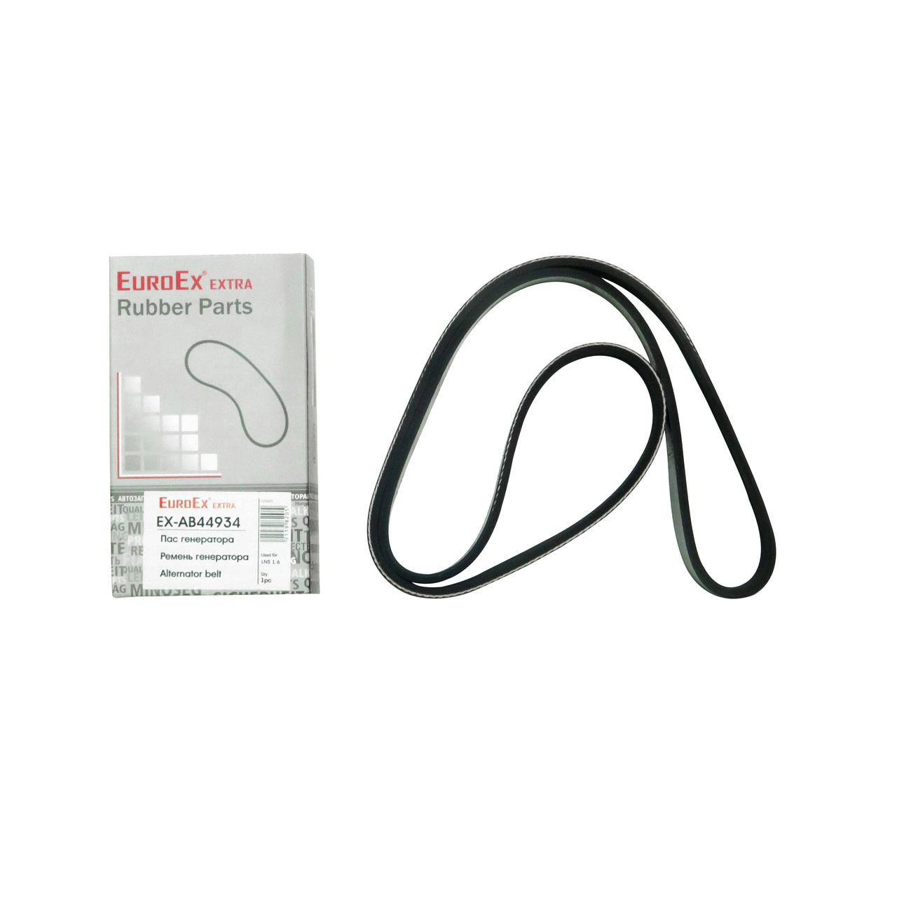 Ремінь генератора Ланос 1.6 (5PK1008 з г/у) EuroEx Угорщина 96144934