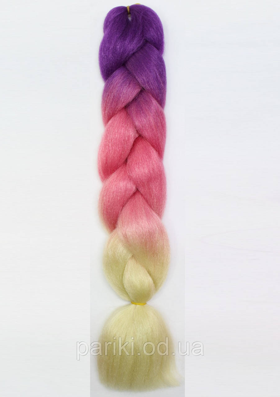 КАНЕКАЛОН 60см. 100гр. Омбре3  "Jumbo braid"