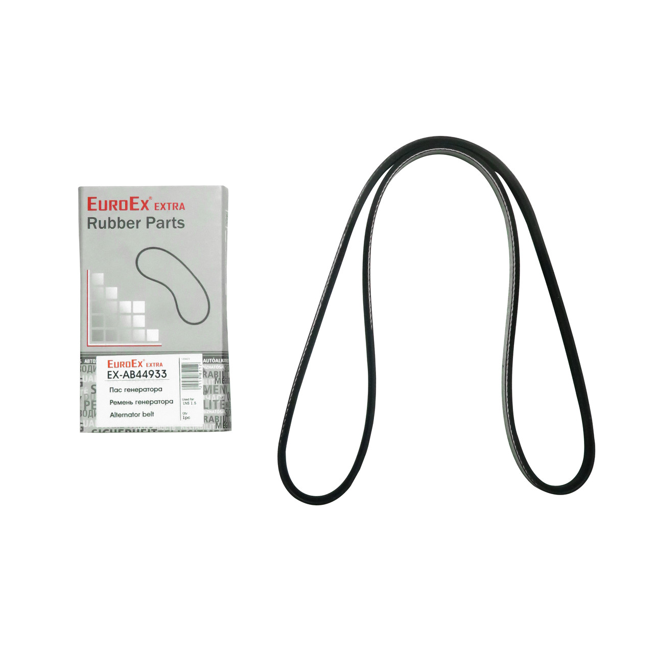 Ремінь генератора Ланос 1.5 (5PK970 з г/у) EuroEx Угорщина 96144933