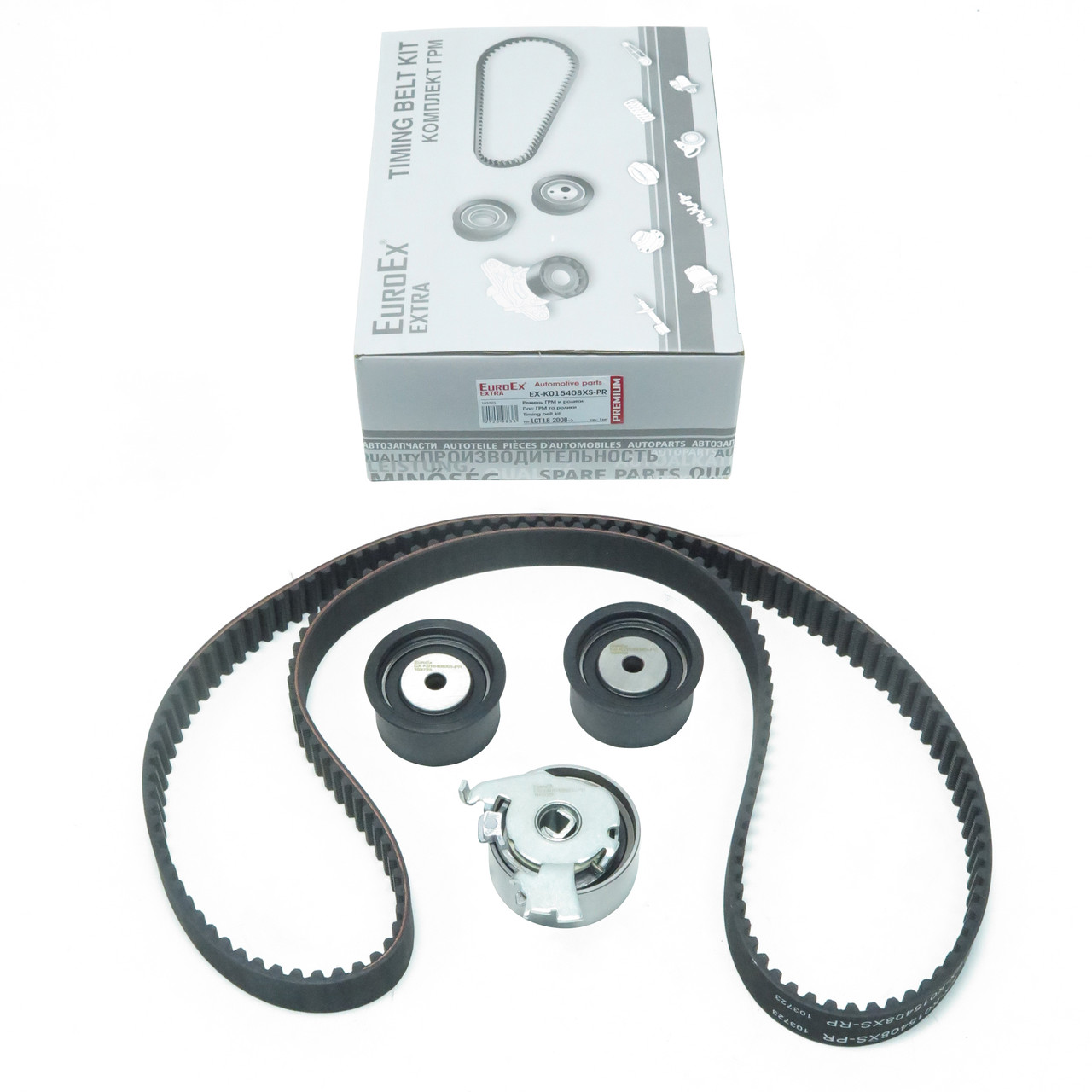 Комплект ременя ГРМ Лачетті 1.8 (до 2008) EuroEx Угорщина