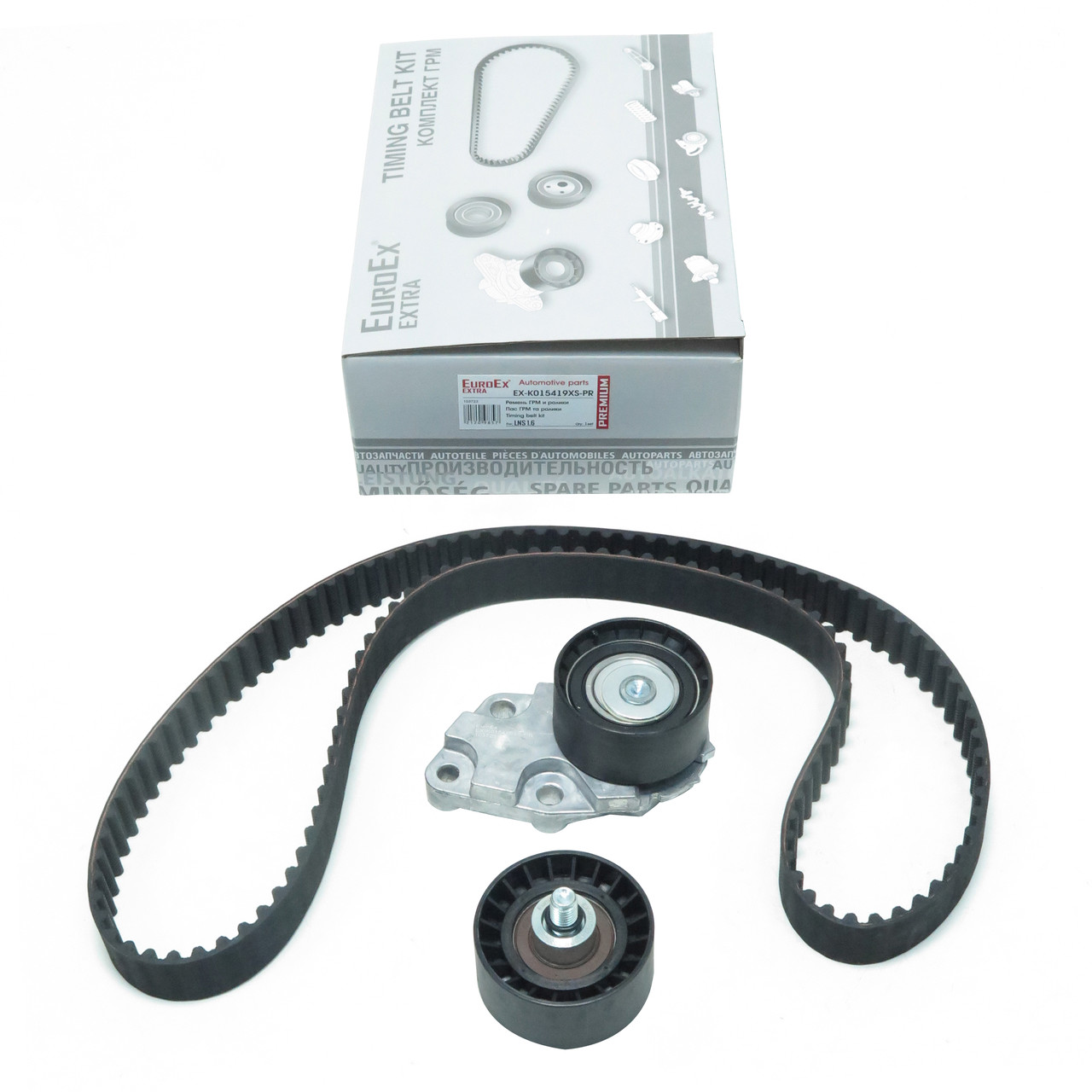 Комплект ременя ГРМ Ланос, Авео, Лачетті 1.6 16 кл. EuroEx Угорщина