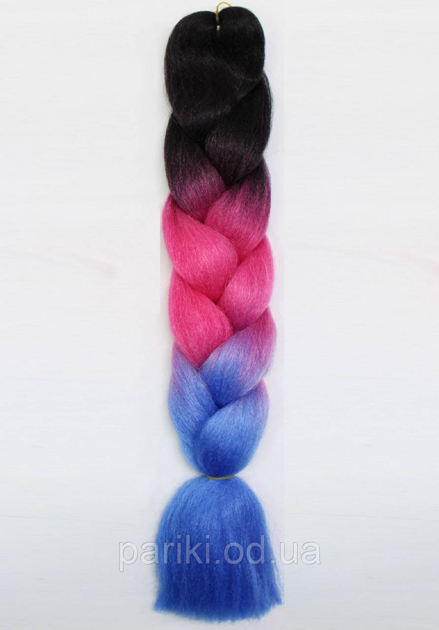 КАНЕКАЛОН 60см. 100гр. Омбре3  "Jumbo braid"