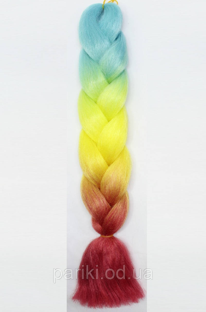 КАНЕКАЛОН 60см. 100гр. Омбре3  "Jumbo braid"