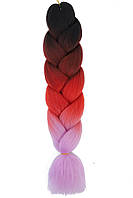 КАНЕКАЛОН 60см. 100гр. Омбре4 "Jumbo braid"