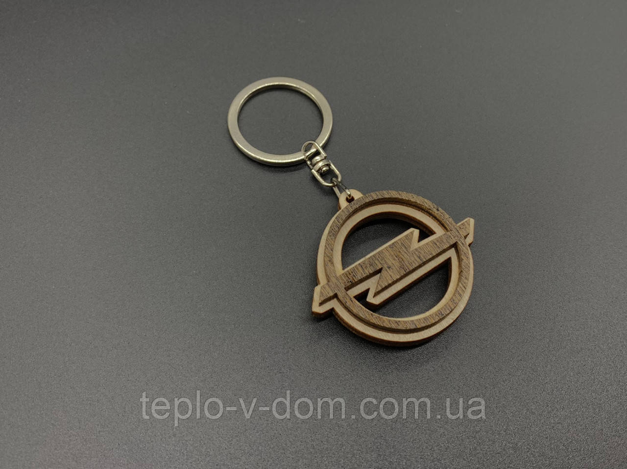 Брелок дерев'яний Opel. 4см