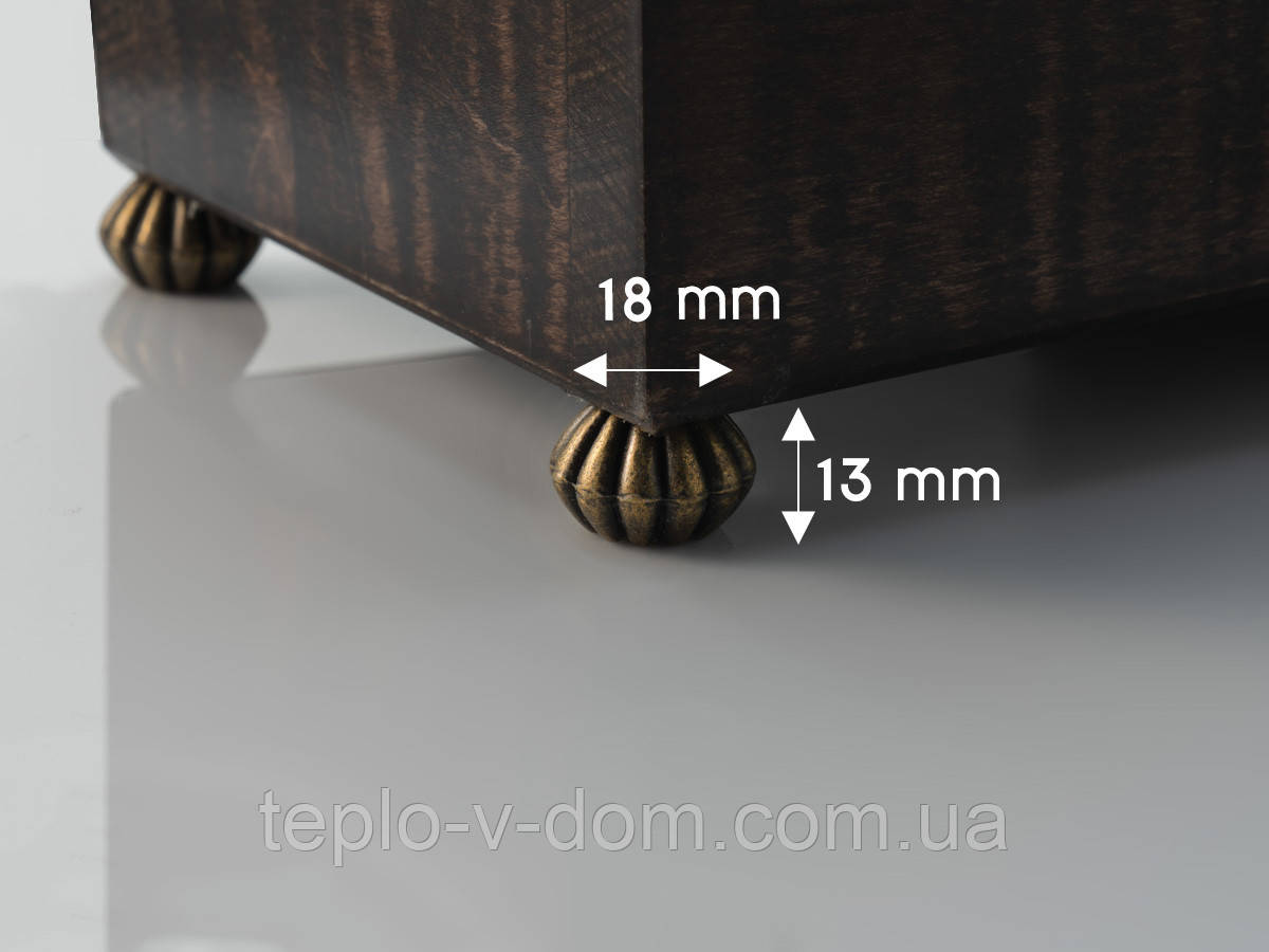 Ніжка для декупажу. Метал. 18х13мм