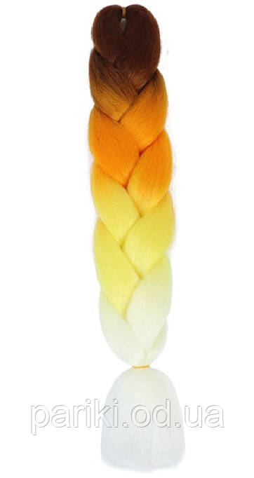 КАНЕКАЛОН 60см. 100гр. Омбре4  "Jumbo braid"