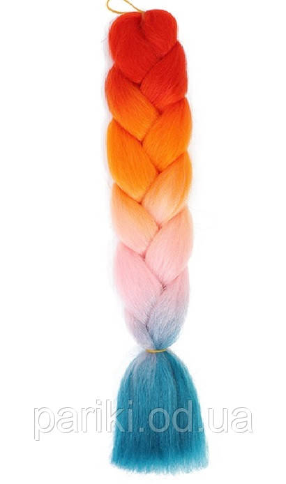 КАНЕКАЛОН 60см. 100гр. Омбре4  "Jumbo braid"