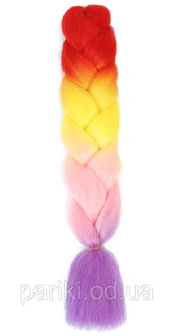 КАНЕКАЛОН 60см. 100гр. Омбре4  "Jumbo braid"