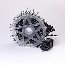 Гірлянда Роса нитка Хвойна лапа довжина 30 м на 400 LED від мережі колір світіння мультиколор, фото 6