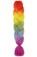 КАНЕКАЛОН 60см. 100гр. Омбре5 "Jumbo braid"