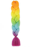 КАНЕКАЛОН 60см. 100гр. Омбре5 "Jumbo braid"