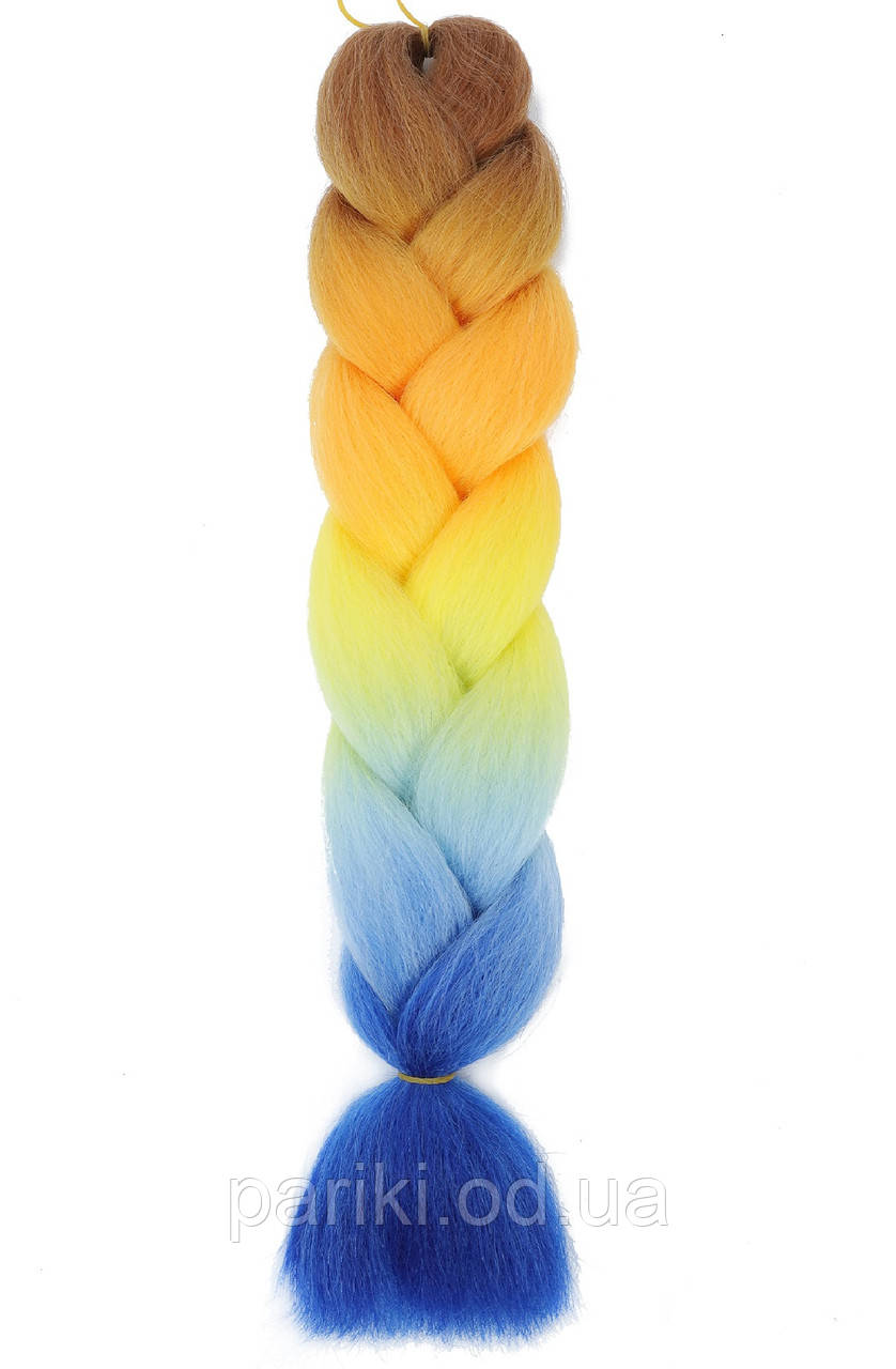 КАНЕКАЛОН 60см. 100гр. Омбре5  "Jumbo braid"