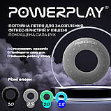 Еспандер кистьовий силіконовий PowerPlay PP-4338 Hand Grip Large 25 кг. Сірий, фото 10
