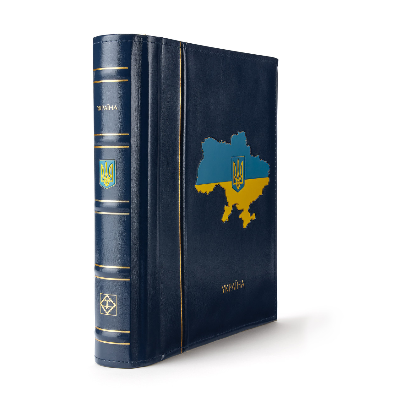 Альбом Leuchtturm, EXCELLENT для ілюстрованих листів для марок України, з футляром, сній