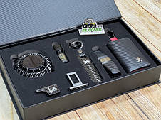 Подарочні бокси для Авто (Ароматизатор, брелок, ключниця, заглушки)